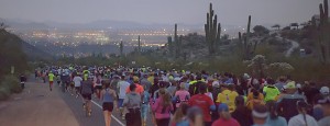 Downhill shortly after start